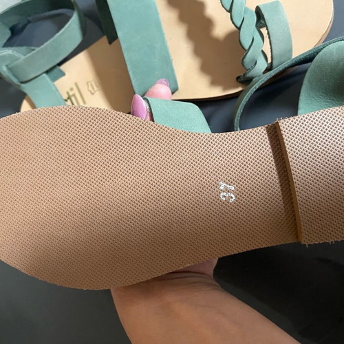 Sandals new size 37 green