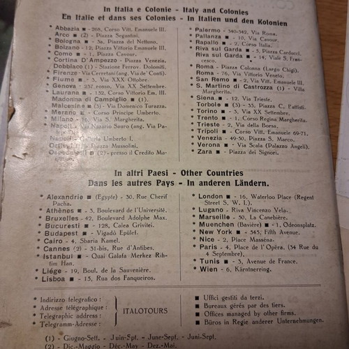 Vintage Shell Oil 1930 brochure like new