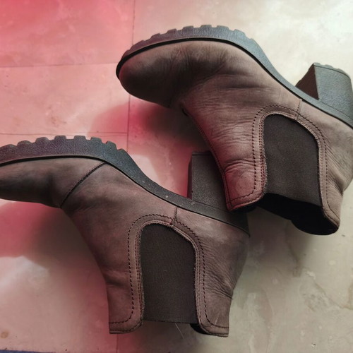 Imac anatomical leather boots like new, made in Italy