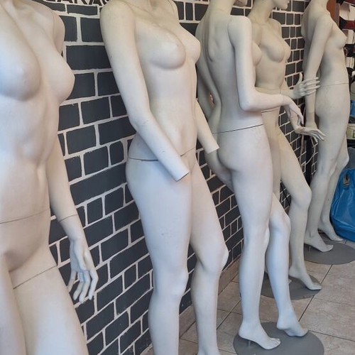 Display mannequins used