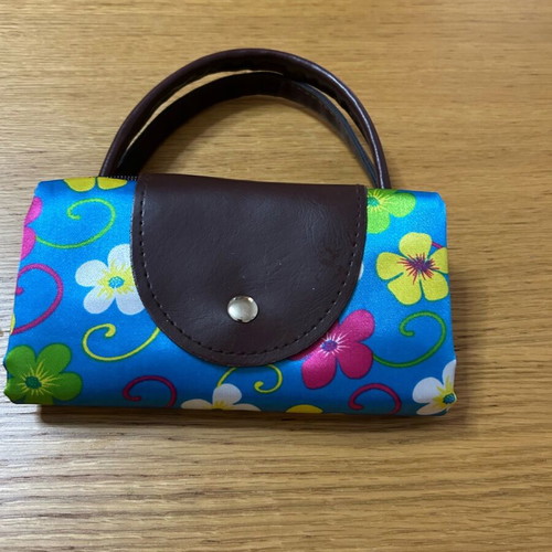 Foldable auxiliary bag new, multicolored