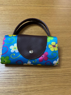 Foldable auxiliary bag new, multicolored