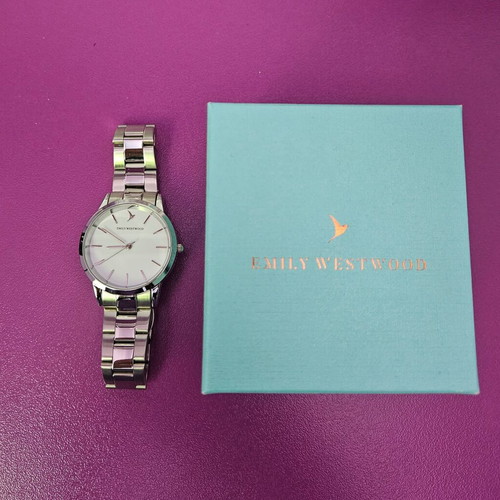 Emily Westwood women's wristwatch, silver