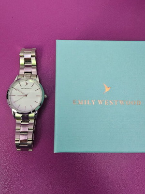 Emily Westwood women's wristwatch, silver