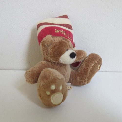 With Love plush teddy bear miniature like new