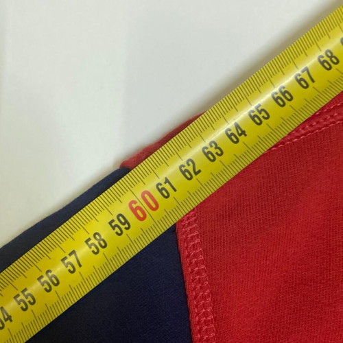 Ralph Lauren vest S, navy red grey with big navy pony