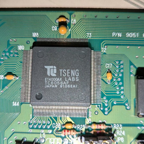 Tseng Labs ET4000AX (TC6058AF) VGA ISA 16bit 1MB used