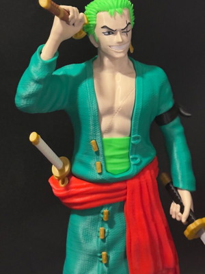 Roronoa Zoro 3D Printed Figure 35cm new