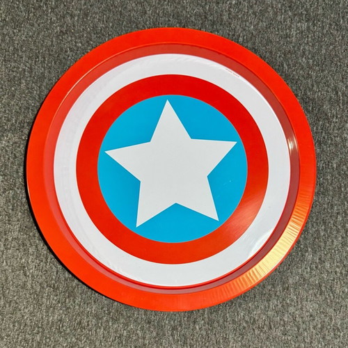Captain America Shield Serving Tray used