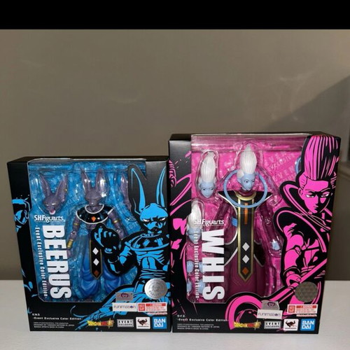 SH Figuarts Lord Beerus and Whis Event Exclusive Edition new