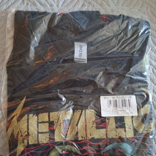 Metallica licensed T-shirt Gildan, black, size L