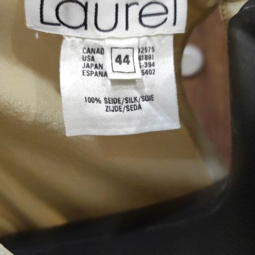 Laurel silk blouse like new, beige basic model