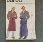 Burda pattern for men's long robe new