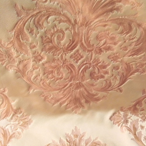 Tuscany no 1 silk taffeta home fabric new, 2 pieces