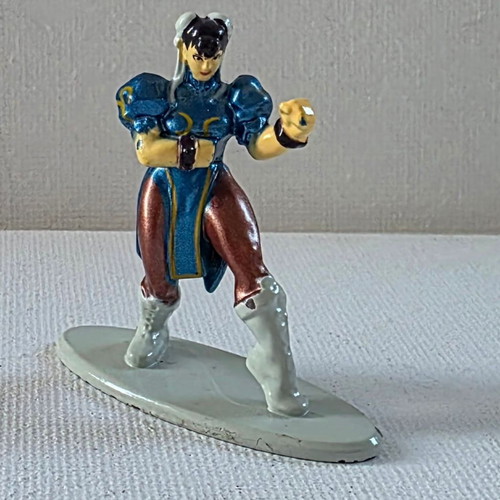 Chun-Li Street Fighter Nano Metalfigs metal miniature 4cm