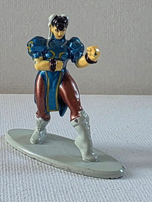 Chun-Li Street Fighter Nano Metalfigs metal miniature 4cm