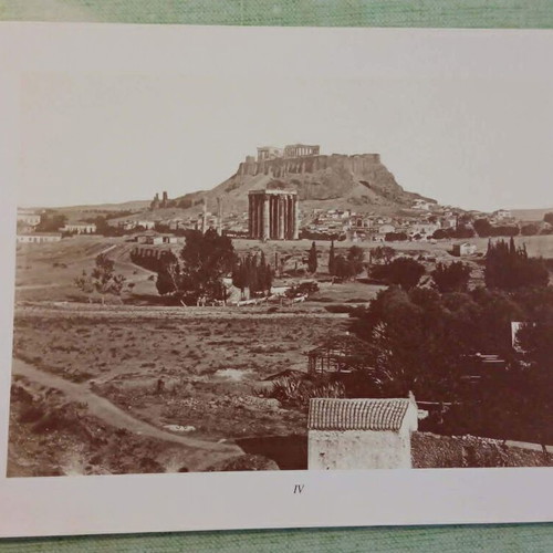 Benaki Museum Ten Aspects of Athens 1870-1875 photographic album like new