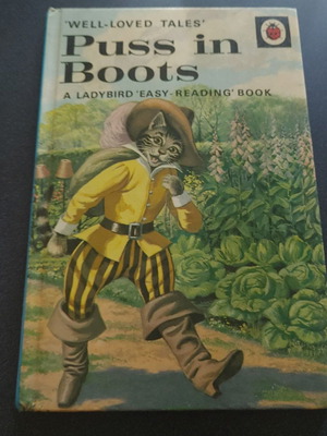 Βιβλίο Puss in Boots σκληρόδετο μεταχειρισμένο, αγγλικά