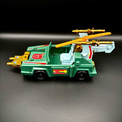 Transformers G1 1990 Action Master Sprocket and Attack Cruiser like new