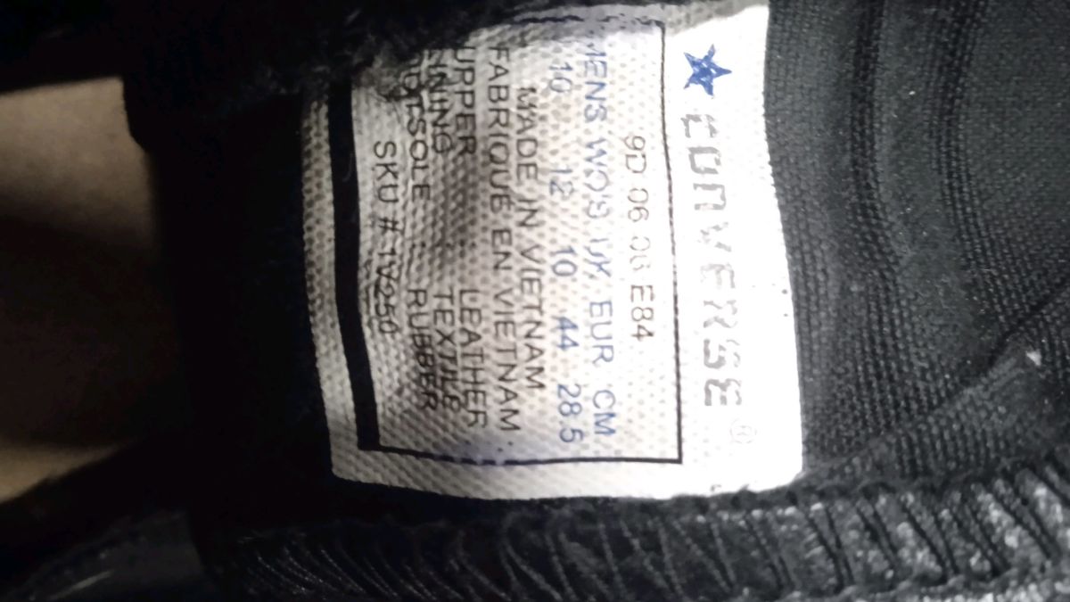 Converse all outlet star leather 44