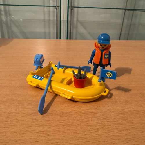 Playmobil 3574 Fisherman by Lyra used, rare (1979)