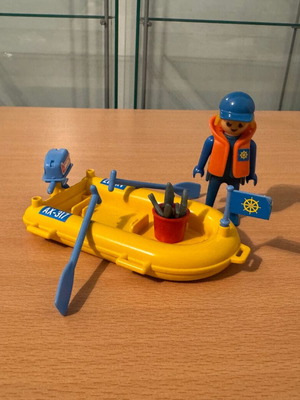 Playmobil 3574 Fisherman της Lyra μεταχειρισμένο, σπάνιο, χωρίς καλάμι