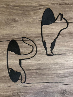 Portal Cat Wall Decor 24 cm new