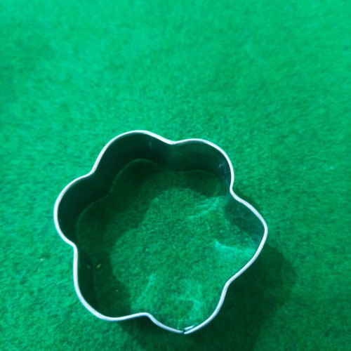 Cookie cutters with Christmas designs used