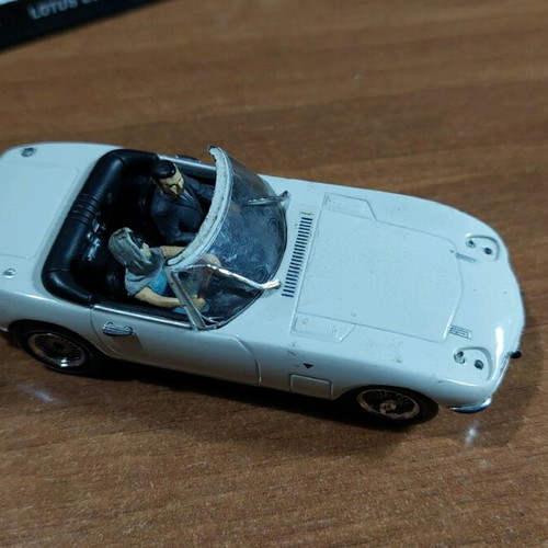 James Bond model cars used with defects, set of 4
