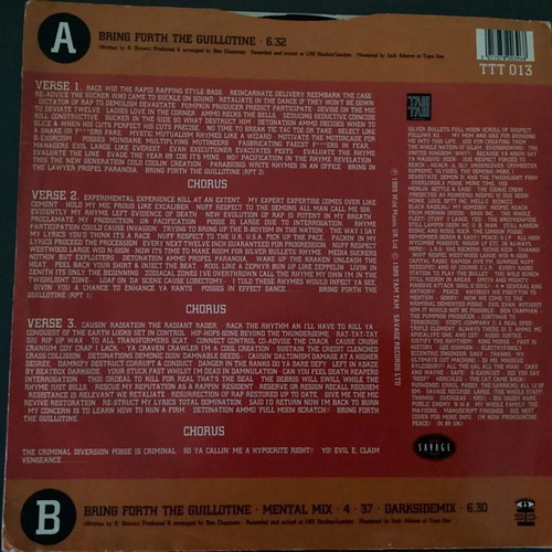 Silver Bullet 12 inch record used
