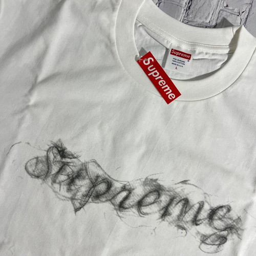 Supreme Smoke Tee new, size M, L, white