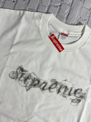 Supreme Smoke Tee new, size M, L, white