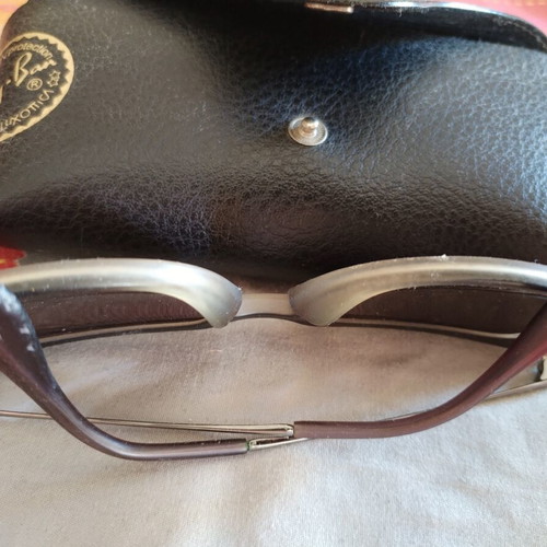 Ray Ban sunglasses used, black and gray