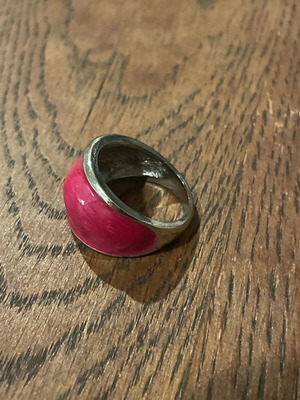 Fuchsia ring used with silver shade