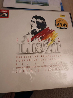 Δίσκος βινυλίου Franz Liszt Ungarische Rhapsodien μεταχειρισμένος, κλασσική