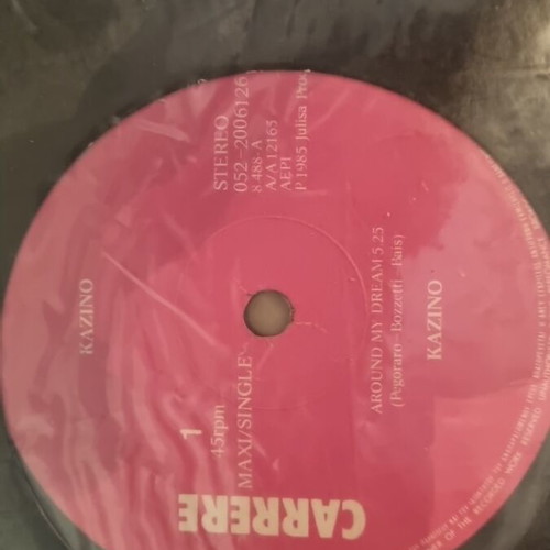 Kazino Around My Dream vinyl used