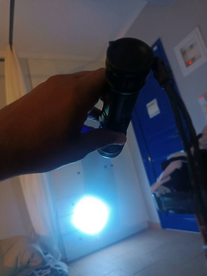 Rechargeable flashlight used, very good condition