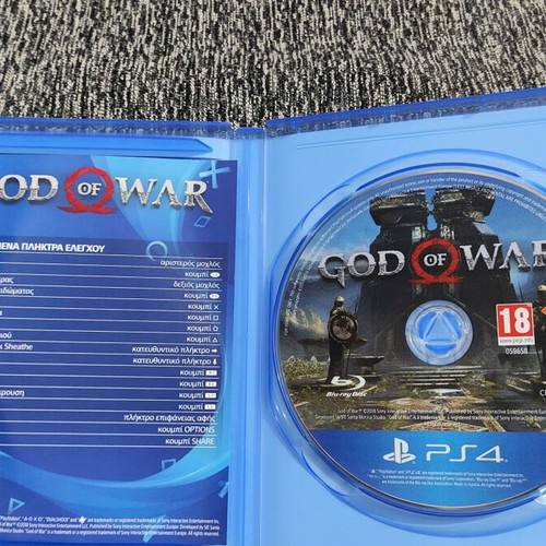 God of War PS4 game like new