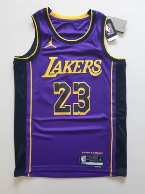 Lakers LeBron James Leave a Legacy Jersey authentic, new