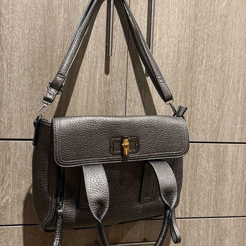 Nora’s silver handbag new with shoulder strap