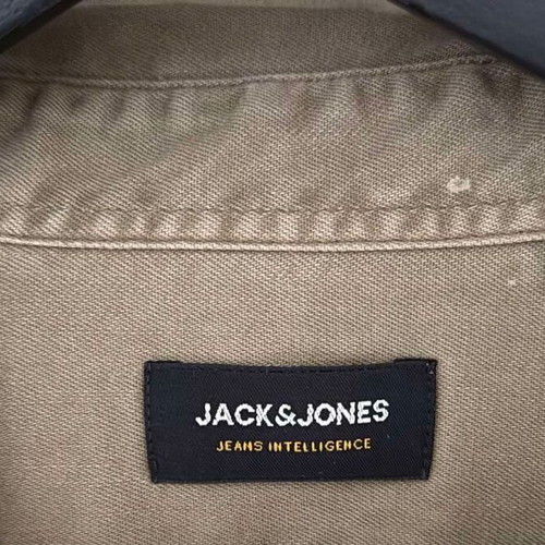 Jack and Jones shirt khaki size Large like new