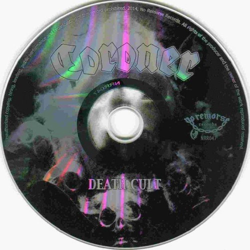 Coroner Death Cult CD new, thrash metal