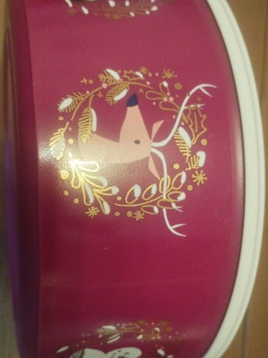Tupperware Christmas Cookie Box used, excellent condition