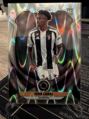 2025 Panini Prizm Soccer World Cup Juan Cabal RC Raywave Silver Prizm card new