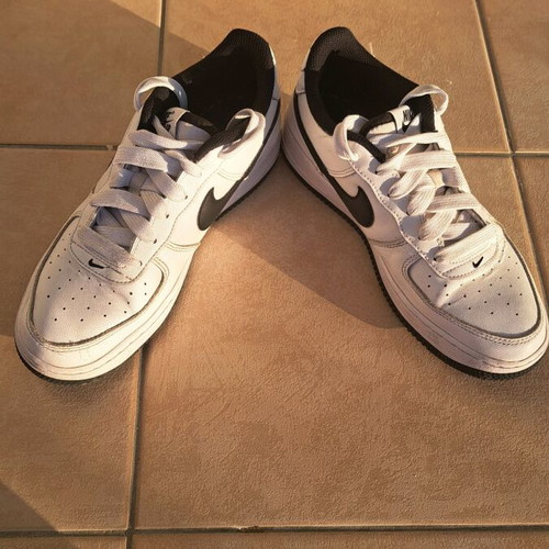 Nike Air Force 1 sneakers like new, size 40.5, black and white