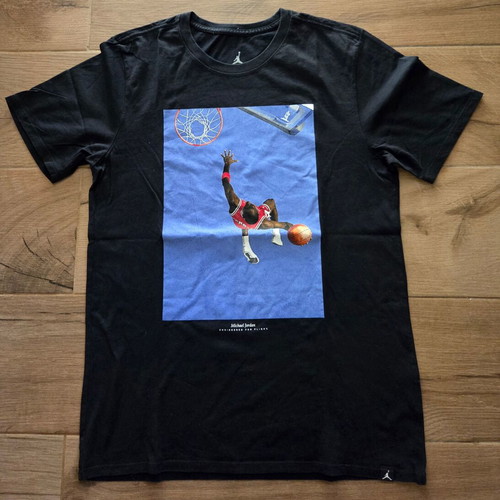 Jordan M JSW Tee SI Photo T-shirt, black, size Medium