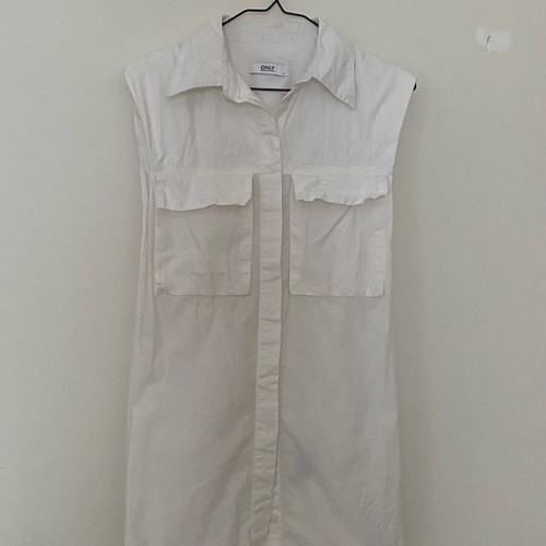 White Only blouse dress like new, size XS