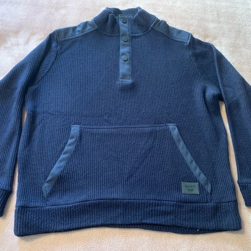 DKNY men's sweater size M like new, dark blue