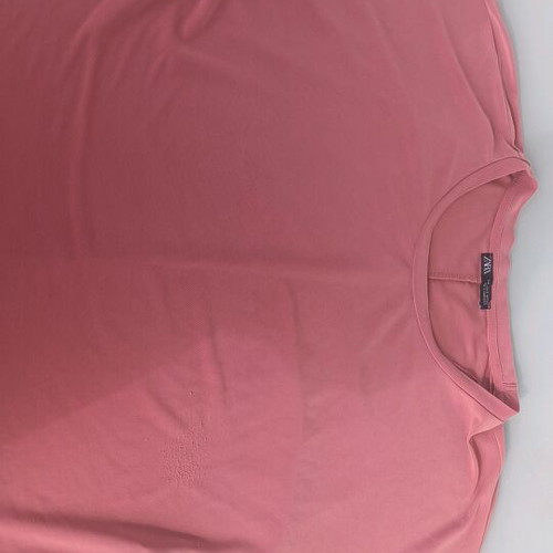 Zara blouse used, size S, white and pink