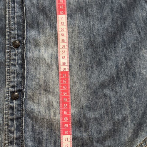 Replay women's denim shirt large like new, blue